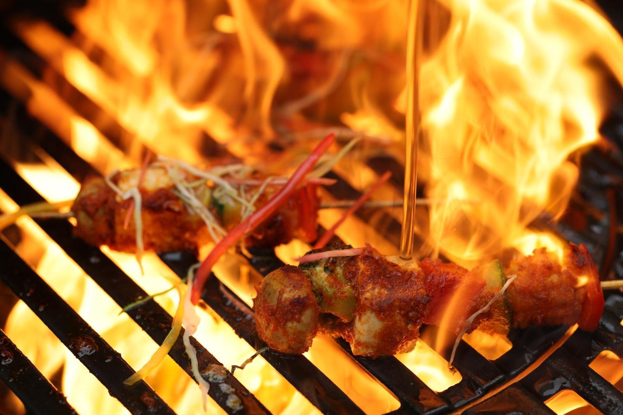 Holiday Inn Agra Mg Road An Ihg Hotel Kültér fotó Barbecue